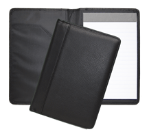 Genuine Black Leather Note Portfolios